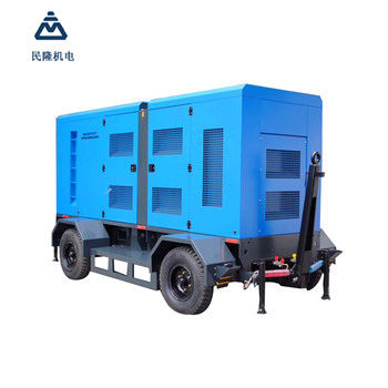 ISO9001 Certified Silent Type Diesel Generator Set 50L-1000L Fuel Tank Capacity